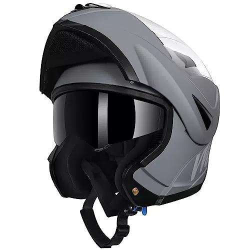 Westt Klapphelm Motorrad für Herren und Damen mit Kinnschutz und ECE DOT Zertifizierung