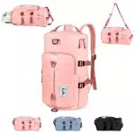 WT Sporttasche Gym Tasche für Damen und Herren, Reisetasche mit Schuhfach