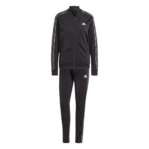 adidas Damen T-Shirt W 3s Schwarz/Weiß