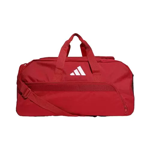 Adidas Unisex Duffel Tiro League Duffel Bag Medium, Team Power Red 2/Black/White
