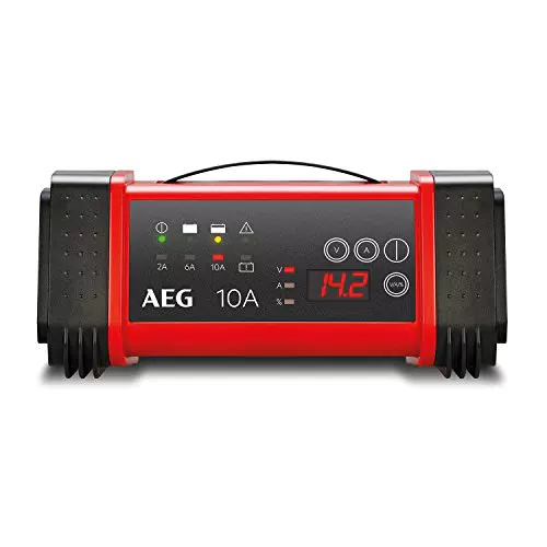 AEG Mikroprozessor Batterie Ladegerät LT 10 Ampere für 12/24 V, 9-stufig