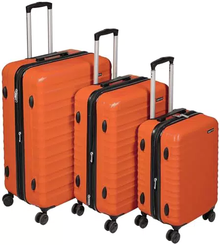 Amazon Basics Hartschalen Kofferset - Reisekoffer für jeden Bedarf