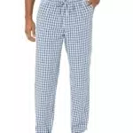 Amazon Essentials Herren Gewebte Pyjamahose, Gerade Geschnitten