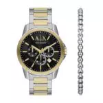 Armani Exchange Candy Jewels Toi Et Moi Damenring mit emailliertem Glasstein