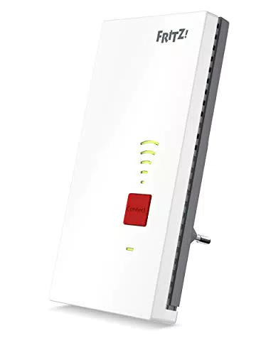 AVM FRITZ!WLAN Mesh Repeater 2400 – Dual-WLAN bis 1.733 MBit/s, Gigabit-LAN