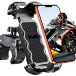 Babacom Handyhalterung für Fahrradlenker und Motorrad – Anti-Shake Smartphone Halterung