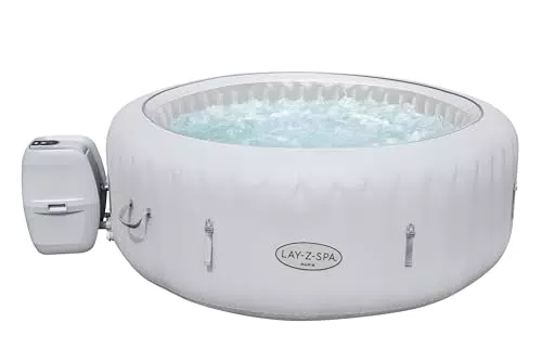Bestway LAY-Z-SPA Paris AirJet Whirlpool für 4-6 Personen, rund