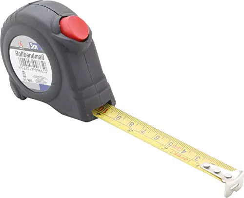 BGS Rollbandmaß 3 m - Präzises Messwerkzeug für DIY-Projekte