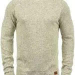 Blend BHDan Herren Strickpullover mit Rundhalsausschnitt aus Baumwollmischung