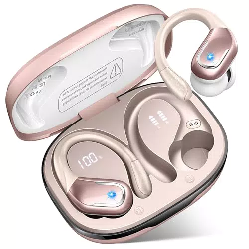 Bluetooth Kopfhörer Sport, kabellos mit HiFi Stereo und IP7 Wasserdichtigkeit