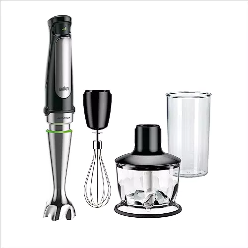 Braun MultiQuick 7 MQ 7035X Stabmixer mit ActiveBlade Technologie und Zubehör