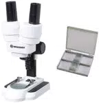 Bresser Junior Stereo 3D Mikroskop ICD-Pro mit 20x und 50x Vergrößerung