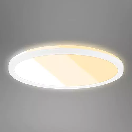 BRILONER LED Deckenlampe flach für Wohnzimmer mit einstellbarer Lichtfarbe