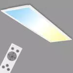 Briloner Leuchten LED Deckenlampe dimmbar mit Fernbedienung, 24W, 2600 Lumen