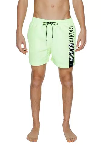 Calvin Klein Herren Badehose Mittellang mit Kordelzug