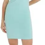 Calvin Klein Jeans Damen Kleid Monologo mit schmalen Trägern