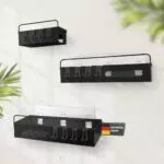 Caprihome Duschablage ohne Bohren – Langlebiger Badezimmer Organizer, rostfrei und wasserabweisend