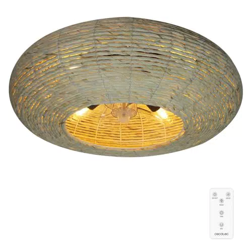 Cecotec Deckenventilator EnergySilence LampAero 600 mit Licht und Fernbedienung