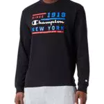 Champion Herren Legacy Graphic Shop Authentic Powerblend Terry Crewneck Hoodie