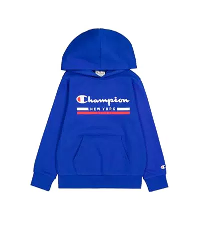 Champion Jungen Legacy Graphic Hoodie - Ultra-Light Soft Compact Powerblend Fleece
