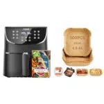 COSORI Heißluftfritteuse 5, 5L XXL Friteuse Heissluft Fritteusen Air Fryer mit Digitalem LED-Touchscreen