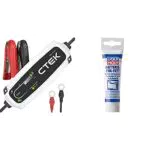 CTEK CT5 Time to Go - Vollautomatisches Batterieladegerät mit Countdown-Display