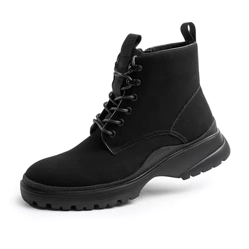 Cusolemore Herren Winterstiefel Wanderstiefel Biker Motorradstiefel