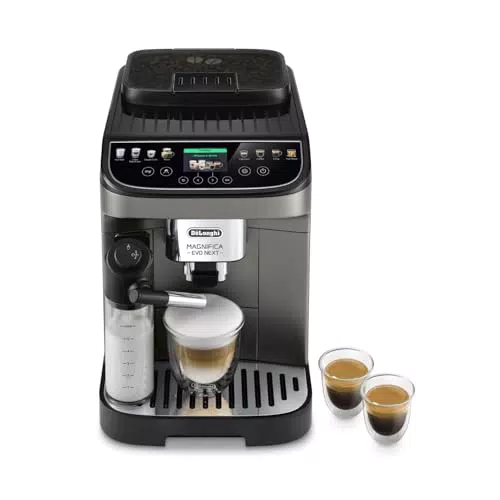 De'Longhi Magnifica Evo ECAM312.80 – Kaffeevollautomat mit TFT Farbdisplay und LatteCrema