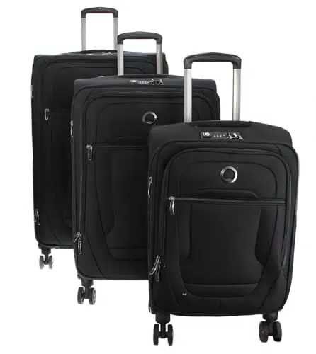 DELSEY PARIS Helium DLX Set ausziehbare Koffer ultraleicht Kabinengepäck