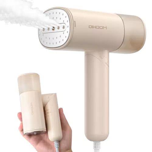 DIHOOM Dampfglätter – Tragbarer, faltbarer Steamer für Reisen und Zuhause