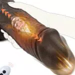 Realistischer Dildo Vibrator 3-in-1 mit 9 Vibrationsmodi und Heizung für Paare