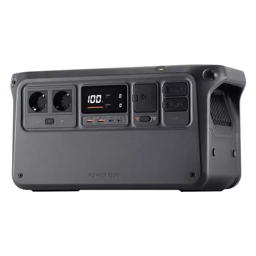 DJI Power 1000 tragbare Powerstation 1024Wh – Solar Generator für Notstrom und Camping
