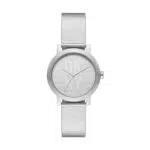 DKNY Damenuhr Soho, Quarz, 34mm Edelstahlarmband, Modell NY6669