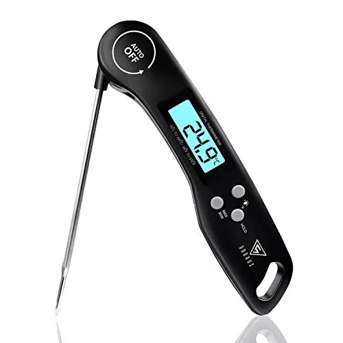 DOQAUS Digitales Fleischthermometer mit LCD Bildschirm und langer Sonde