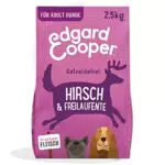 Edgard & Cooper Hundefutter - Getreidefreies Trockenfutter mit Hirsch und Ente
