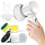 Spin Power Scrubber – Elektrische Reinigungsbürste für Bad, Küche und Auto