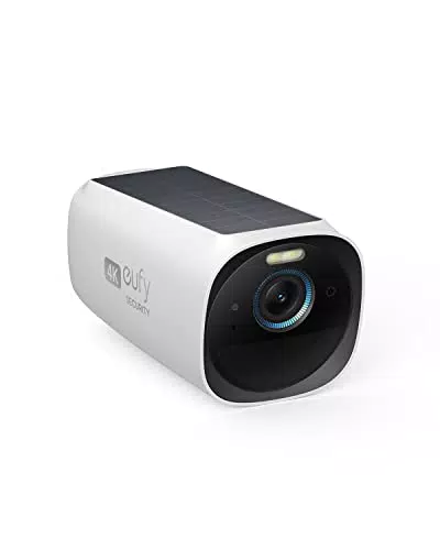 eufy Security eufyCam 3 – Kabellose 4K Überwachungskamera mit Gesichtserkennung und Solarenergie