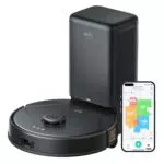 eufy X8 Pro Saugroboter mit Absaugstation & Wischfunktion, 2× 4.000Pa Saugkraft, Laser-Navigation - Ideal für Hartböden & Teppiche