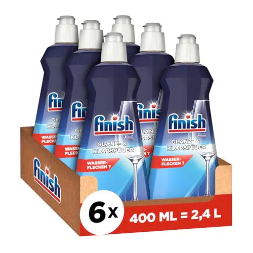 Finish Glanz- und Klarspüler für strahlendes Geschirr ohne Wasserflecken
