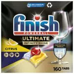 Finish Ultimate Infinity Shine Citrus Spülmaschinentabs Geschirrspültabs für ultimative Reinigung