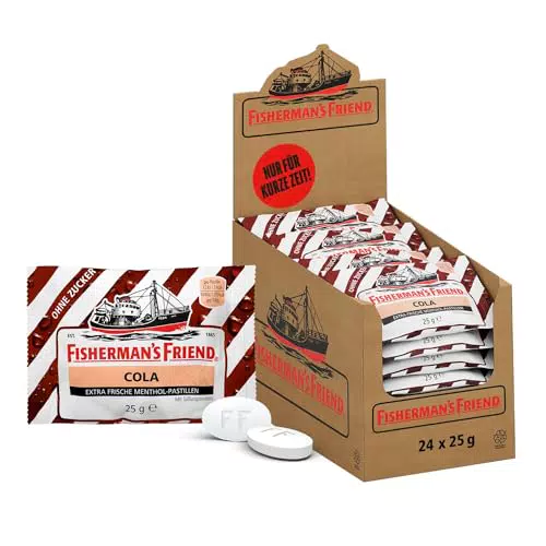 Fisherman's Friend Cola Bonbons - Zuckerfrei und vegan für frischen Atem