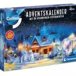 Clementoni Galileo Wissenschaft Adventskalender 2024 für Kinder ab 8 Jahren