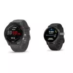 Garmin Forerunner 255 GPS-Laufuhr mit Trainingsplänen und Vivoactive 5 Smartwatch