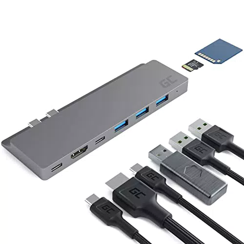 GC Connect60 USB-C 8in1 Adapter Dockingstation für MacBook Pro und Air