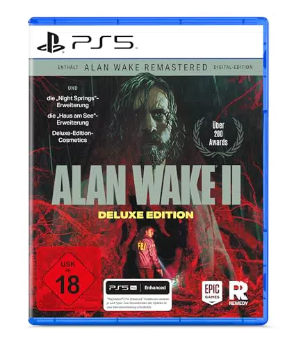 Alan Wake 2 Deluxe Edition für PS5 – Golden Joystick Nominee