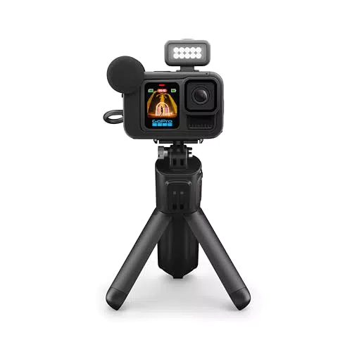 GoPro HERO13 Black Creator Edition mit Volta, Media Mod, Light Mod und Tragetasche