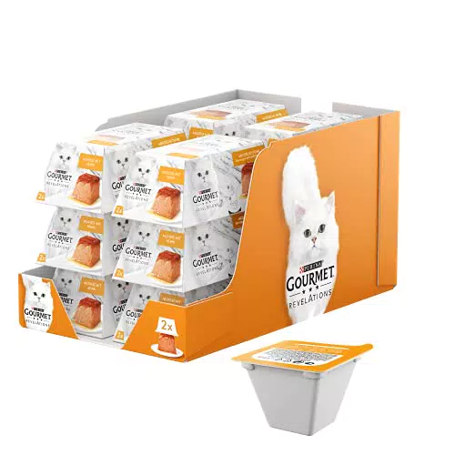 Purina Gourmet Revelations Mousse mit Huhn - 24er Pack