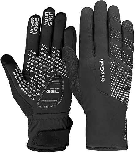 GripGrab Ride wasserdichte Winter Fahrradhandschuhe Winddichte rutschfeste Warme Gepolsterte Thermo Radsporthandschuhe