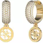 Guess JUBE03301JWYGT-U Schmuck-Ohrringe aus unkostbaren Metallen
