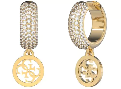 Guess JUBE03301JWYGT-U Schmuck-Ohrringe aus unkostbaren Metallen